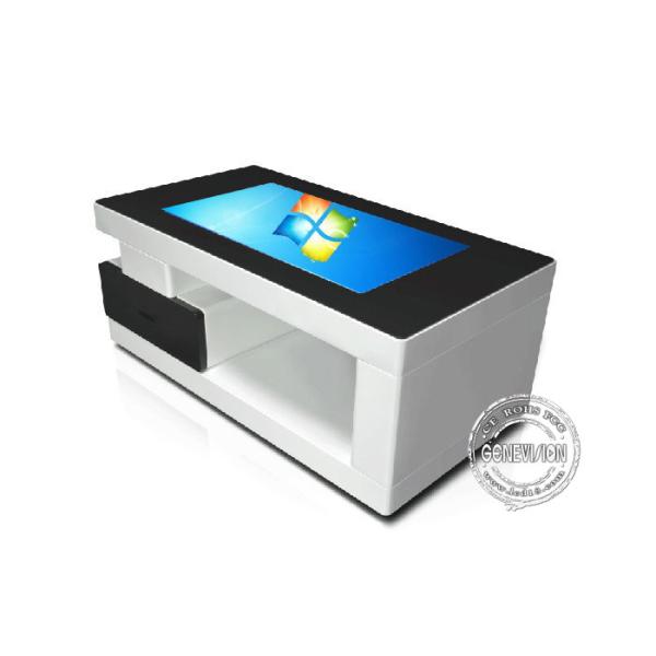 All In One Pc Waterproof Capacitive Multi Touch Table / Interactive Coffee Table