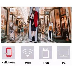 Full Color Advertising High Contrast Ratio Poster LED Screen Indoor LED Display