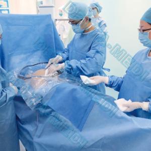 Absorbent Reinforced SP/SMS/SMMS/SMMMS Sterile Surgical Delivery pack / Delivery