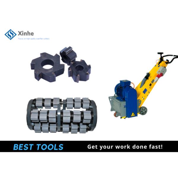 Quality Concrete Scarifier Accessories 5-PT ø 42 Mm Peeling Milling Drum Cutters Spacers Washers For BEF Milling Machines wholesale