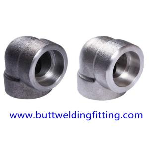 90DEG Nickel Alloy UNS N02200 Forged Socket Elbow ASME B16.11