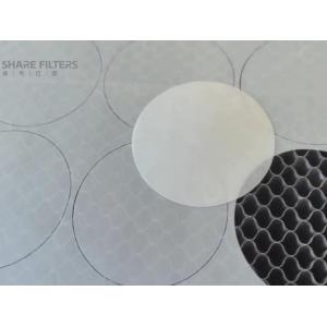 200μM Polyester Filter Mesh Disc Laser Cut For Cleanliness Analysis