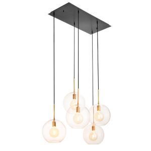 Yihaowo 140CM Brass Crystal Chandelier For Indoor Ceiling Mount Lighting