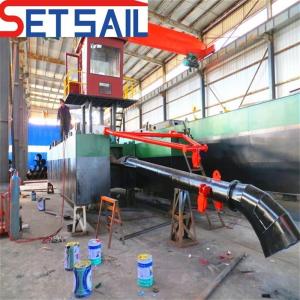 Customized Stable Diesel Power Jet Suction Dredger for Lake Sand and Gold