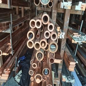 C71000 ASTM B152 Pure Copper Pipe Tubes 10mm Diameter Heat Conduction