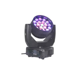 Zoom LED Moving Head Light 12w Rgbw 4in1 Bee Eye Led Bem Wash For Recreation