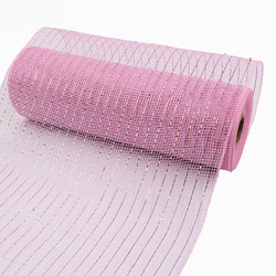 christmas mesh webbing materials cheap price wired satin organza DIY gift rolls