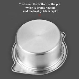 Factory Direct Sale Cookware Soup Pot Stainless Steel Cooking Pot With Stainless