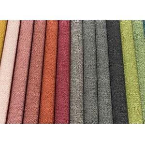 Acrylic Dyed Linen Sofa Fabric Double Faced Upholstery Seating Cover
