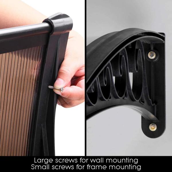 3.94kg Snow Protection 120cm Door And Window Canopy