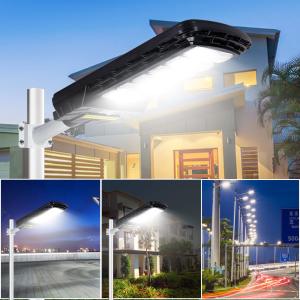 Motion Sensor All In One Solar LED Street Light 50W 100W 200W IP65 Waterproof