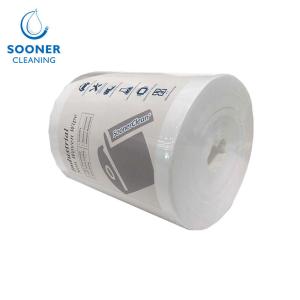 High Strength Woodpulp Polypropylene 40g Industrial Wipers And Rags