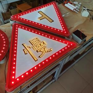 Roadway Safety Reflective Road Sign Board With Aluminium Sheet Material