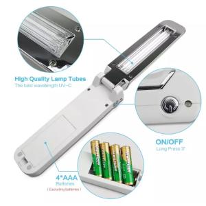 UV Light Sanitizer, Handheld Foldable Sterilizer Germicidal Portable Eliminate