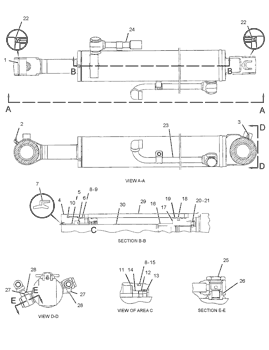 C-A-Terpillar 2747114 Parts scheme KIT-SEAL
