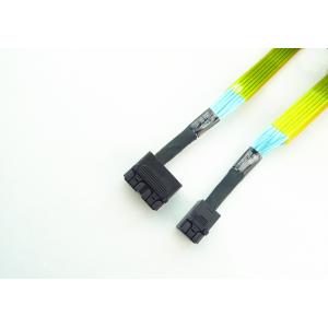 China PE Insulator 72P TO 36P Straight 85ohms Internal SAS Cable on sale