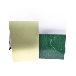 China Customized ACP Plastic Sheet Aluminum Plastic Panel For Curtain Walls on sale