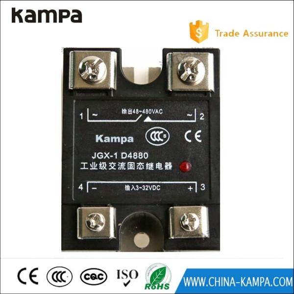Solid State Auto Electrical Relay Kampa Ssr 80da Input 3-32v Dc Output 48-480vac