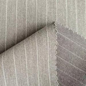 Tr Stripe Two Way Stretch Fabric for Outwear
