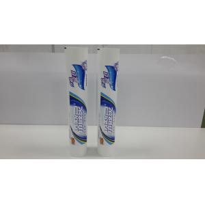 210g large Diameter Toothpaste Tube Plastic laminated Packaging with Transparent