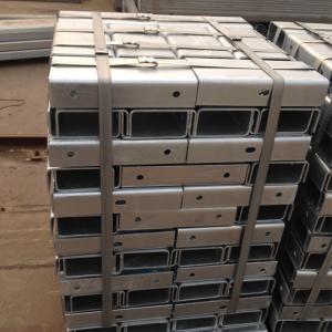 Roadway Safety Hot-dip Galvanized U-shaped Guardrail Block Spacer for High Speed
