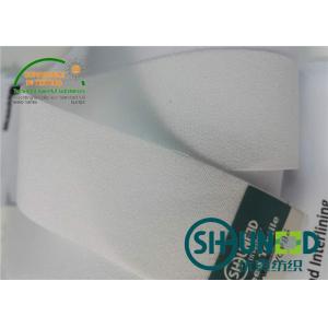 Cheap Garment Pants Waist Woven Interlining Big Elasticity Waistband Interlining for sale