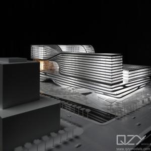3D Nanjing Huatai Modern Architecture Model Design 1/200