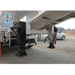 Q345 Material 3 Axles 48cbm Bulk Cement Tank Semi Trailer Trucks With ISO / 3C /