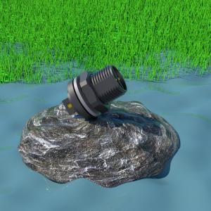 Industrial Waterproof Circular Connector IP67 M12 Threaded Through Hole