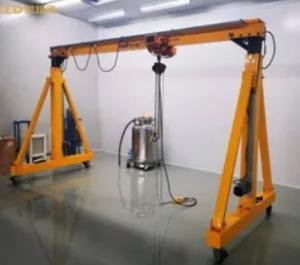 China Industrial Electric Gantry Crane Heavy Duty 3t~5t Customized on sale