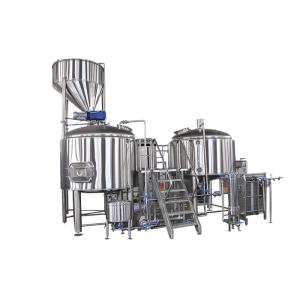 China 30BBL Large Scale Beer Brewing Equipment Automatic Control Electricity Heating on sale