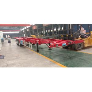 40T Max Payload 3 Axles Container Semi Trailer with Twist Lock Heavy Duty