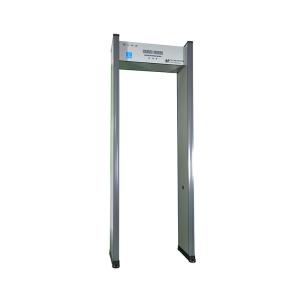 SUNLEADER XLD-D LCD 18 zones gold walkthrough metal detector safety gate for