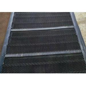 Rubber Self-Cleaning Vibrating Screen Mesh For Shale Screening