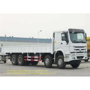 China SINOTRUK HOWO Big Cargo Truck 371HP Steer Engine  6x4 Fence Cargo Truck Euro 2 on sale