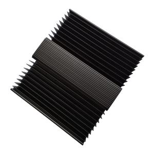 China Black Anodizing Aluminum Profile Heat Sink With Surface Treatment on sale