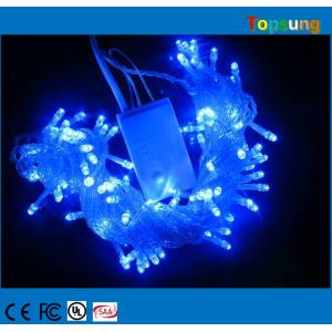 10m blue twinkle led christmas decorative string lights+controller 100 bulbs