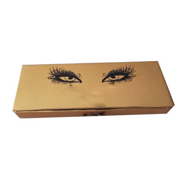 Quality custom clamshell eyelash box Luxury clamshell packaging eyelash gift box wholesale