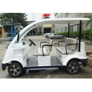 Battery Operated 4 Wheel Utility Cart With 4 Seats / Electric Sightseeing