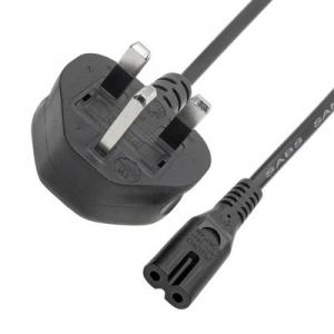 China Rohs Electric Power Cable Bs1363 To C7 2.5a 6 Ft 220v  Indoor on sale