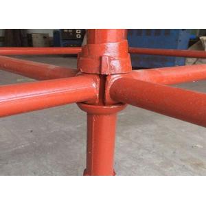 China Silver Cuplock Scaffolding System Heave Duty Props High Bearing Capacity on sale