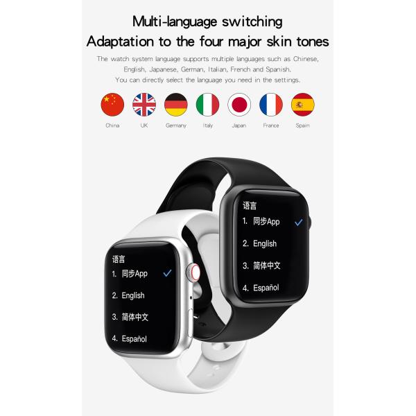 1.75 Inch IP67 Waterproof Bluetooth Calling Smartwatch W78 Pro 170mAh