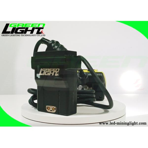 Safety Miner Cap Lamp 13.6Ah Panasonic Rechargeable Battery 4.07W 1100mA 530LUM