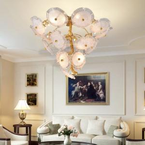 China ODM High End Pendant Lights Personality Lotus Leaf Chandelier on sale