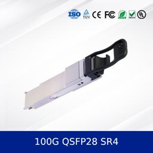 Qsfp-100g-Sr4 100gbase-Sr4 Qsfp28 Optical Transceiver Module 850nm 100m Dom MPO