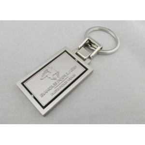 China Banoue Spinning Promotional Keychain with Spinning Logo and Misty Nickel Plating on sale