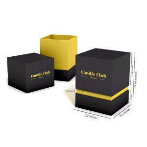 Cheap Custom Candle Jar Packaging Boxes Wholesale Australia UK With Private Labels for sale