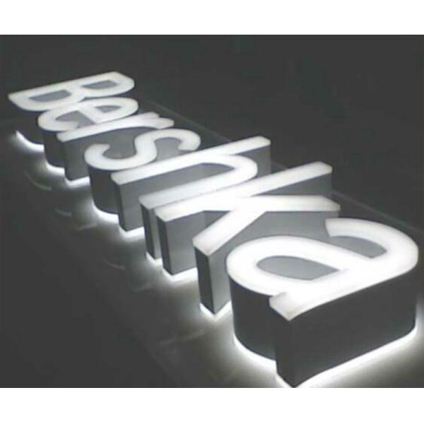 Quality Customizable Led Frontlit & Backlit Sign Back Lit Logo Sign Antirust wholesale