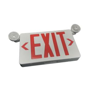 White 120V Emergency Exit Lights , 3W Emergency Exit Sign Lights With Battery