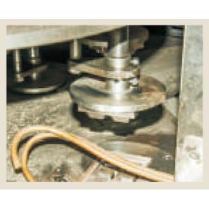 Stainless Steel Automatic Waffle Basket Making Machine With Replaceable Molds